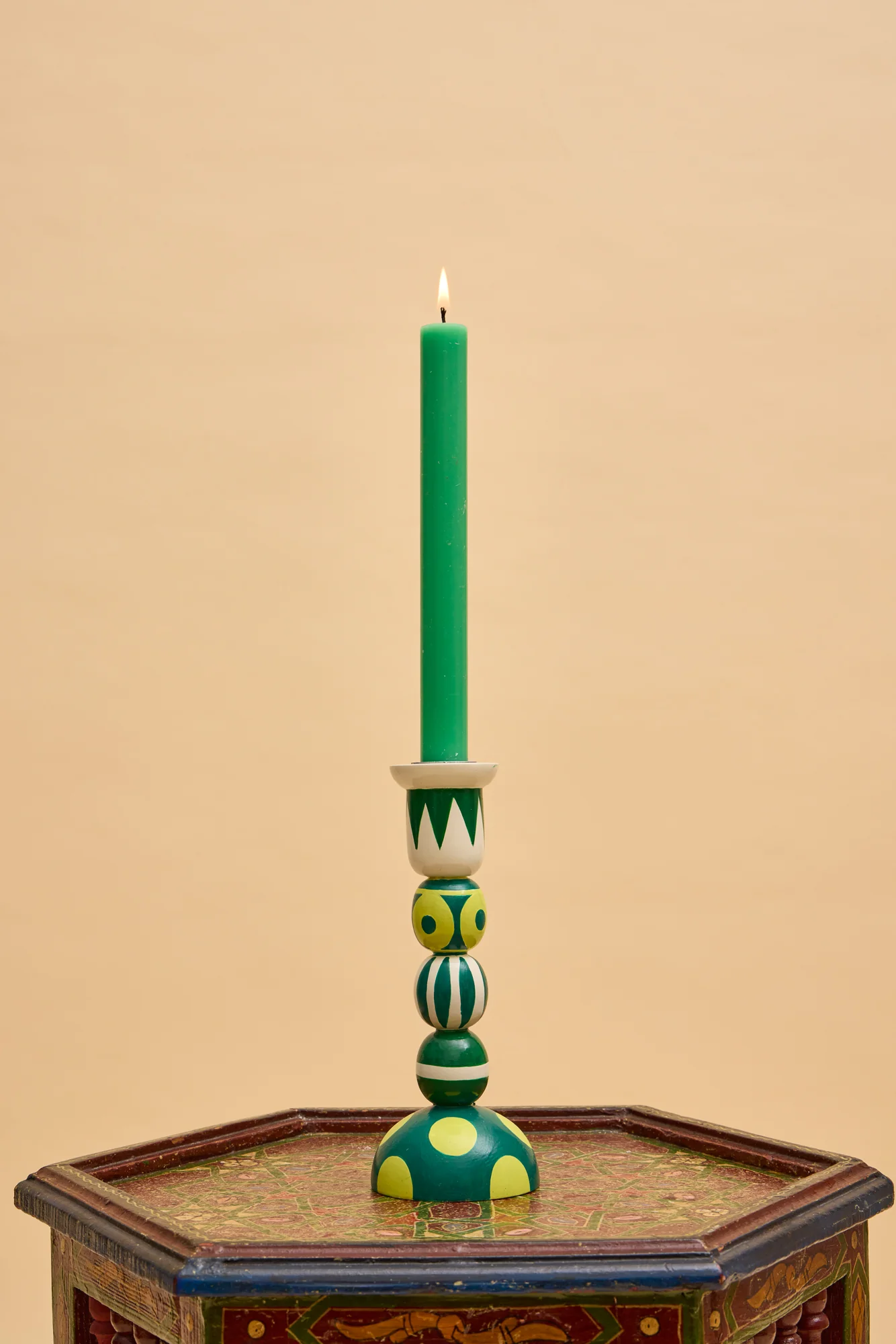 Kiwi Fiesta Candlesticks - Image 3