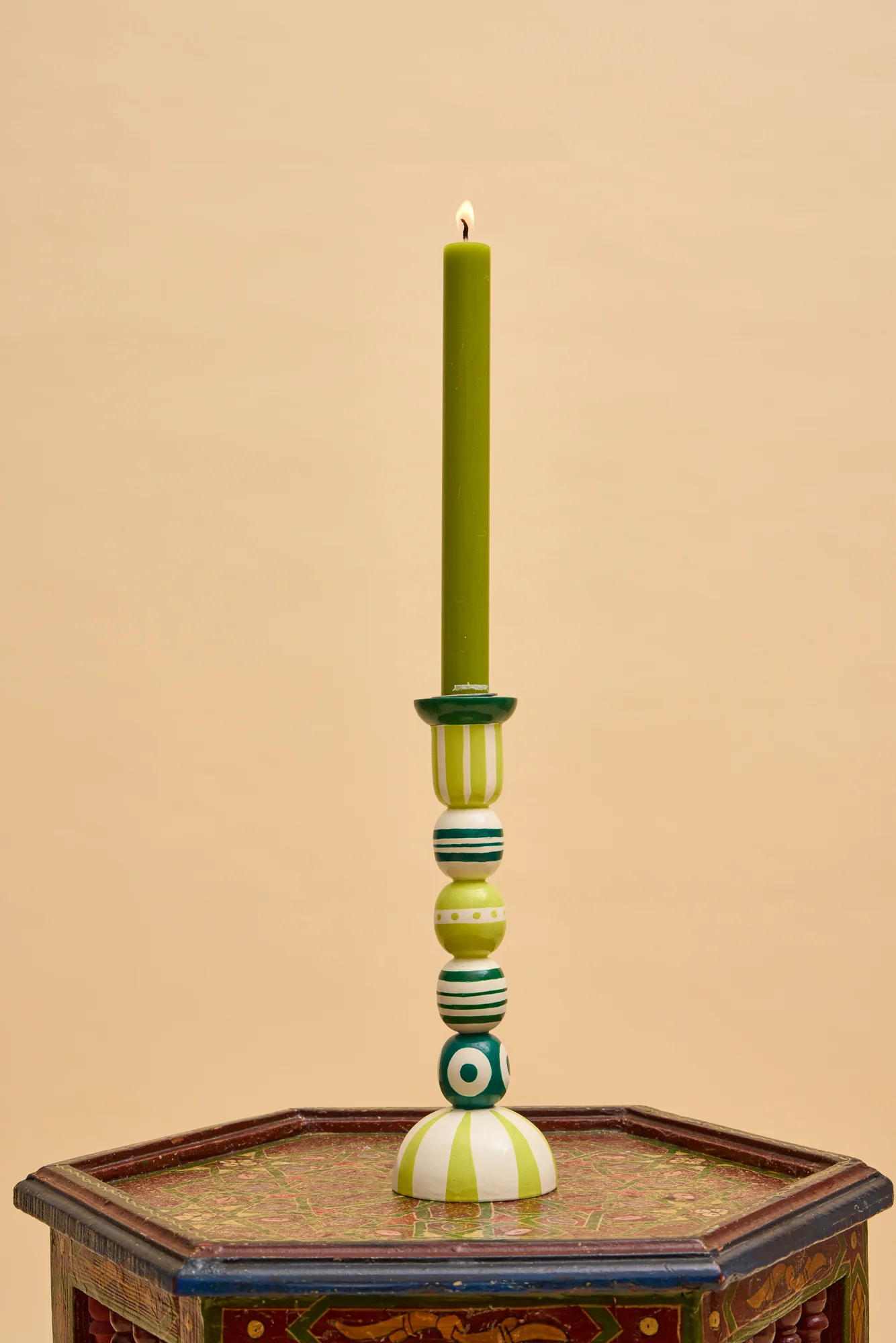 Kiwi Fiesta Candlesticks - Image 4