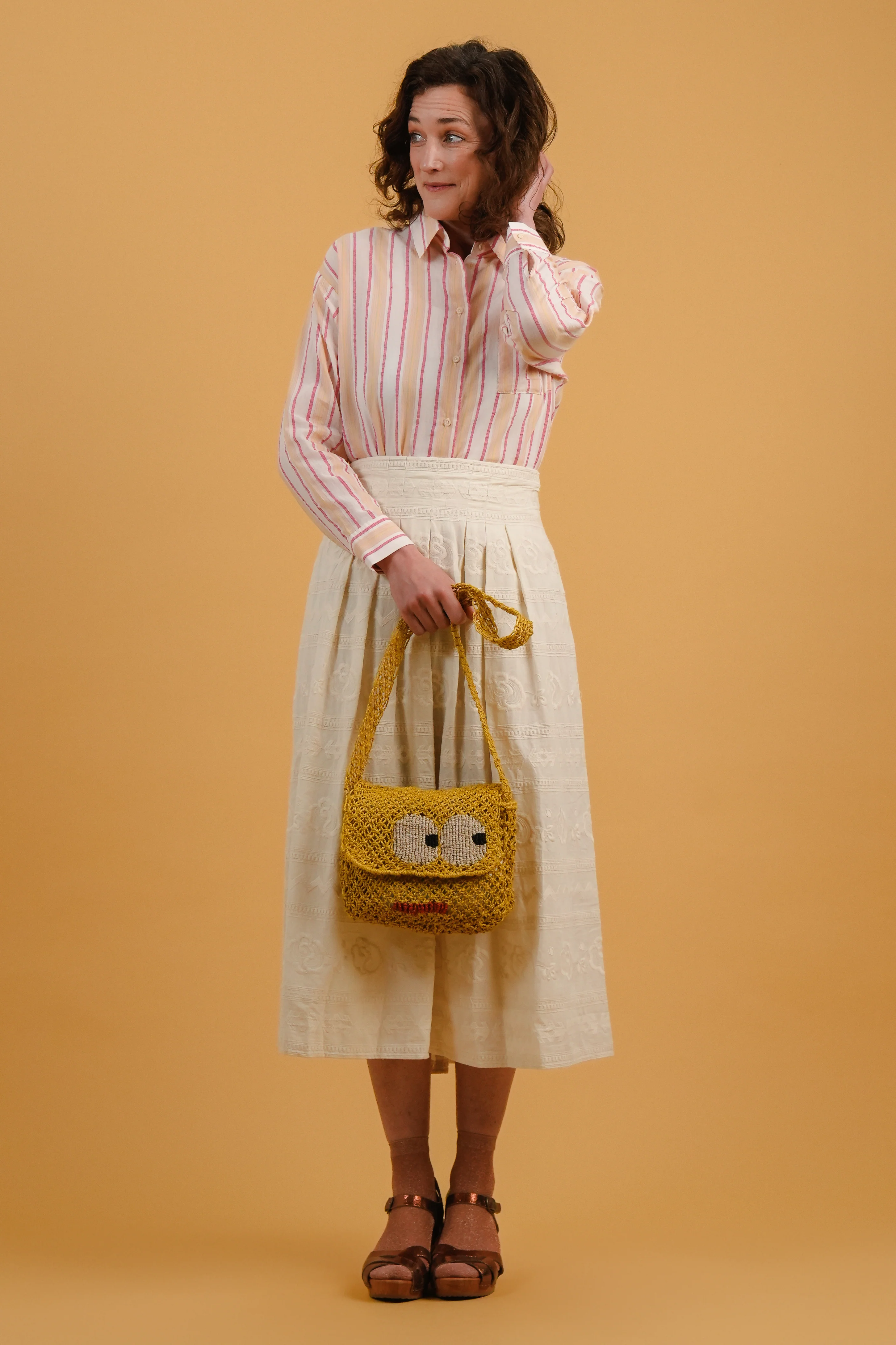Laure ecru skirt - Image 2