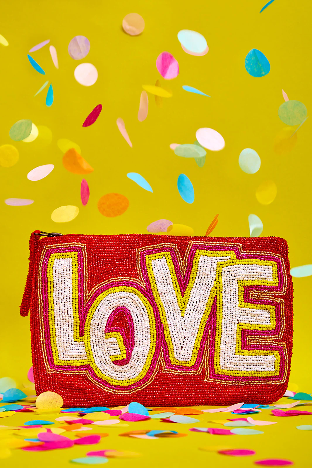 Love Beaded Clutch - Image 4