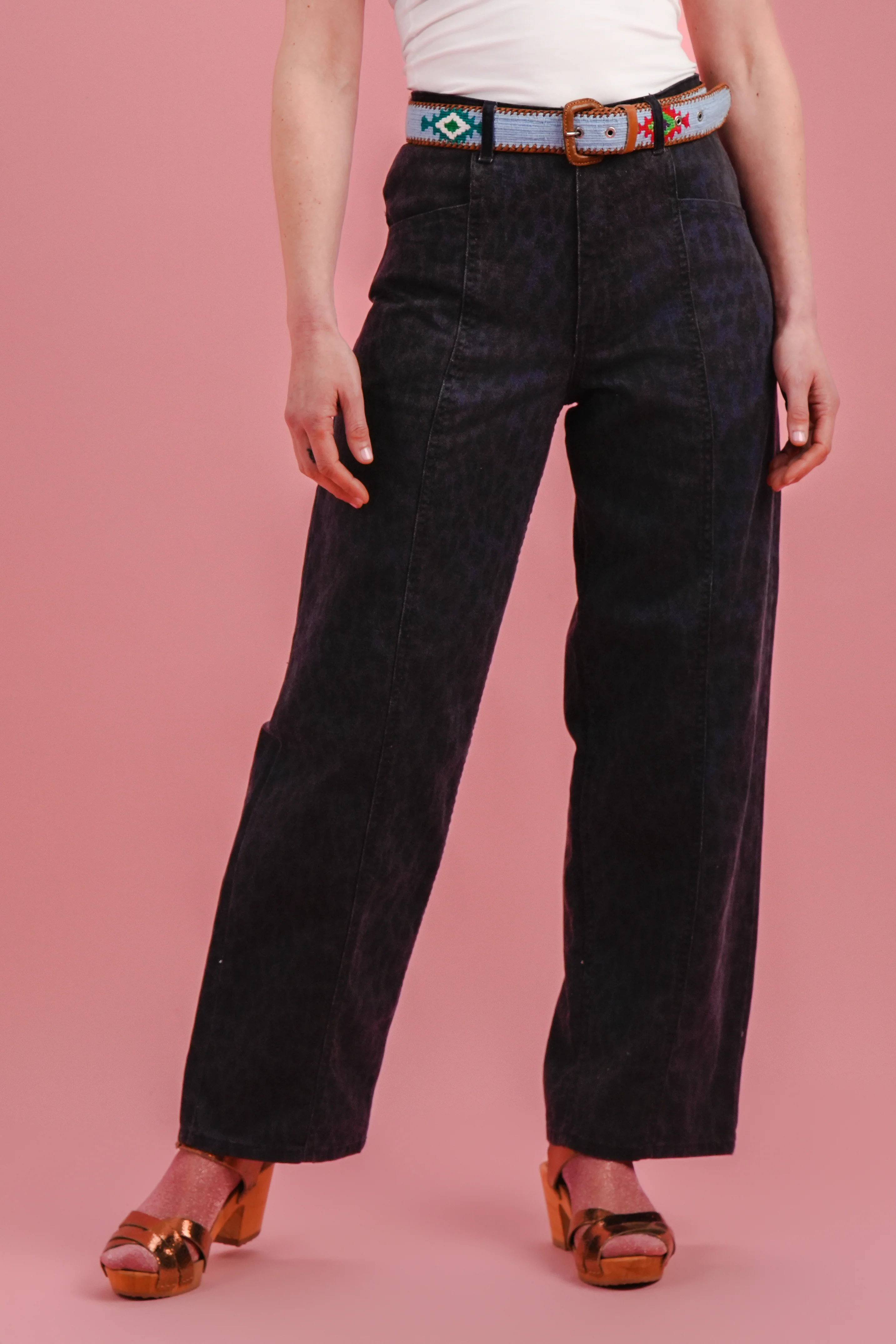 Nara Leopard Trousers - Image 3
