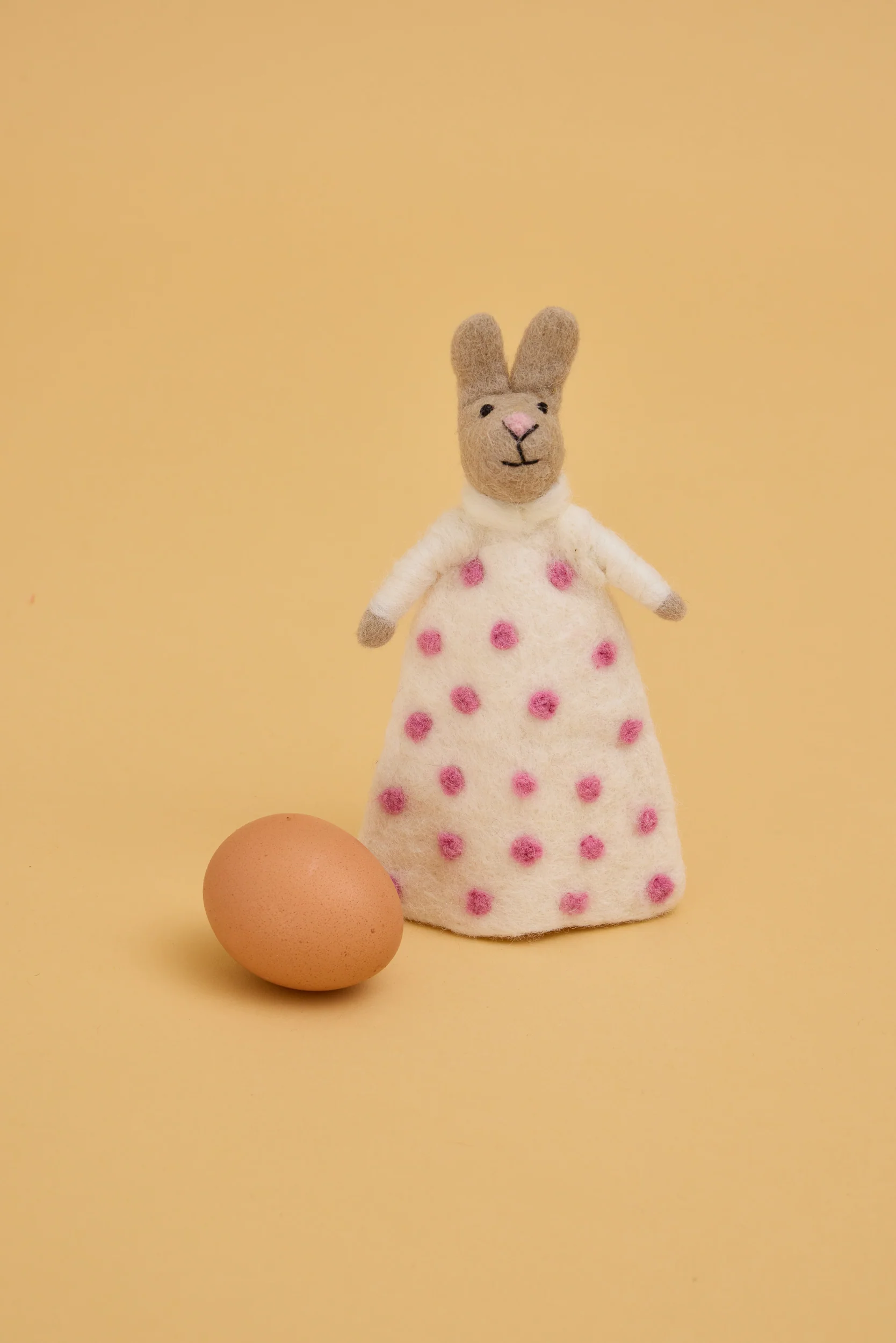 White Easter Bunny Egg Cosy